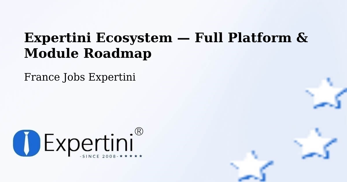 Expertini Ecosystem — Full Platform & Module Roadmap – Toulouges