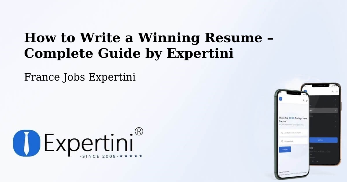 Resume Writing Guide for Job Seekers – Toulouges - Toulouges, France Jobs Expertini